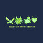 Believe In Your Strength-Unisex-Crew Neck-Sweatshirt-yumie