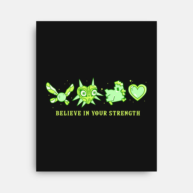 Believe In Your Strength-None-Stretched-Canvas-yumie