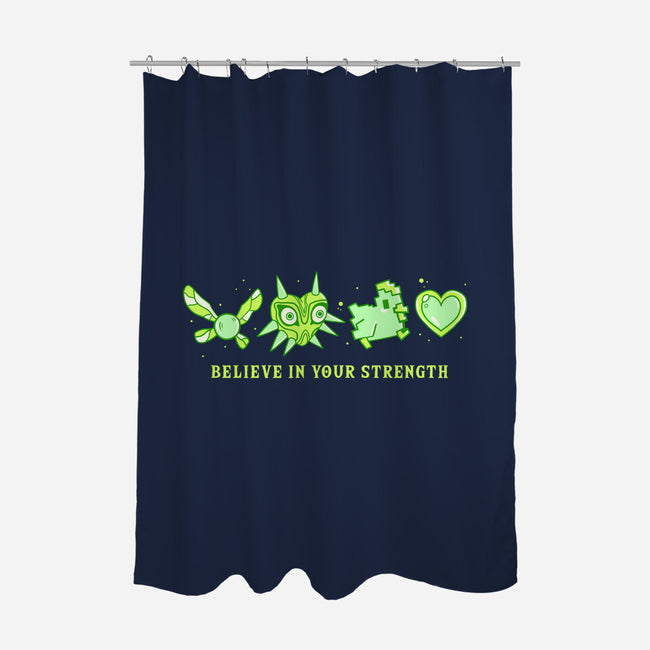 Believe In Your Strength-None-Polyester-Shower Curtain-yumie