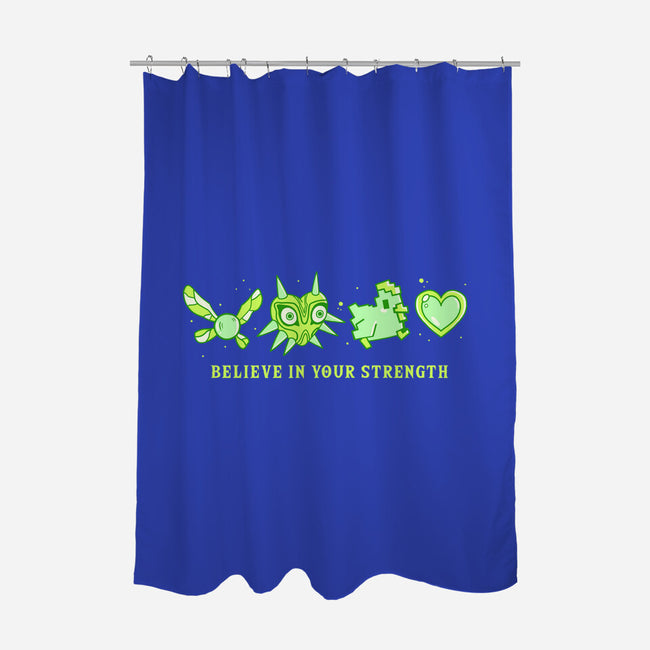 Believe In Your Strength-None-Polyester-Shower Curtain-yumie