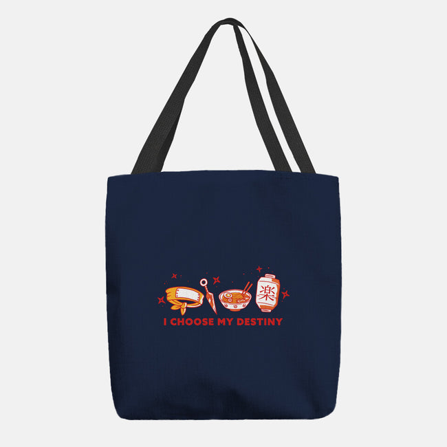 Choose My Destiny-None-Basic Tote-Bag-yumie