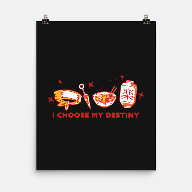 Choose My Destiny-None-Matte-Poster-yumie