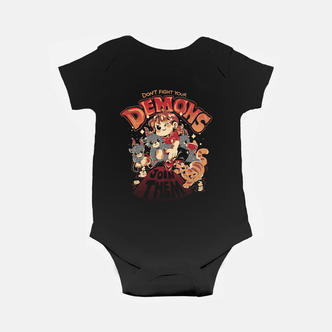 Don't Fight-Baby-Basic-Onesie-yumie