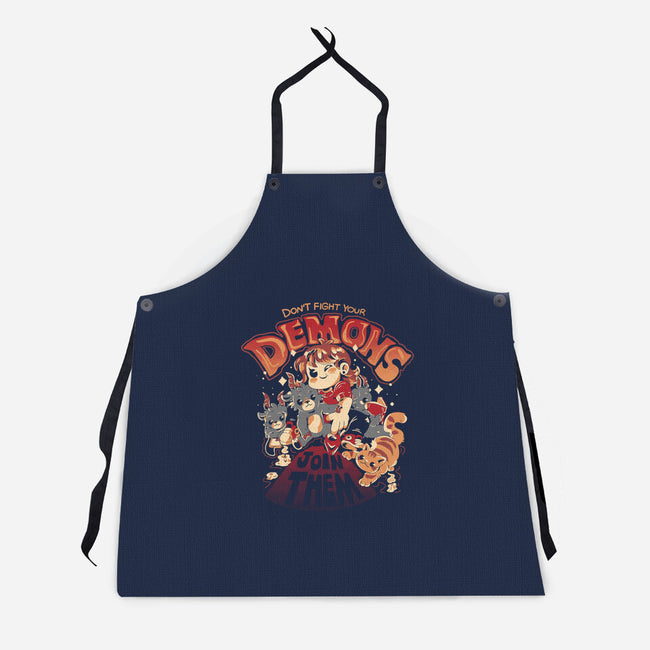 Don't Fight-Unisex-Kitchen-Apron-yumie