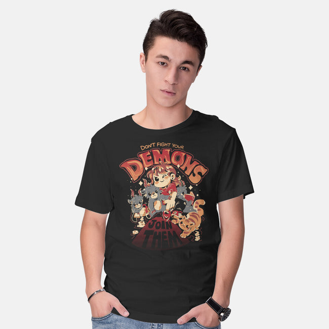 Don't Fight-Mens-Basic-Tee-yumie