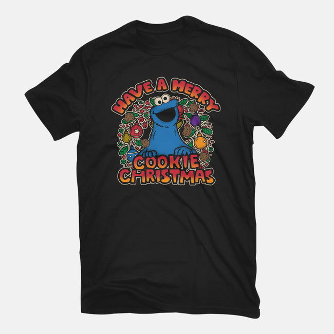 Merry Cookie Christmas-Youth-Basic-Tee-turborat14