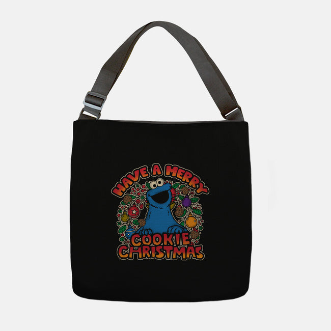 Merry Cookie Christmas-None-Adjustable Tote-Bag-turborat14