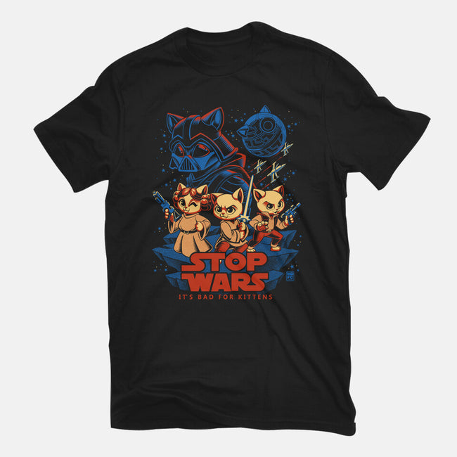 Wars Are Bad For Kittens-Youth-Basic-Tee-worlddominationforcats