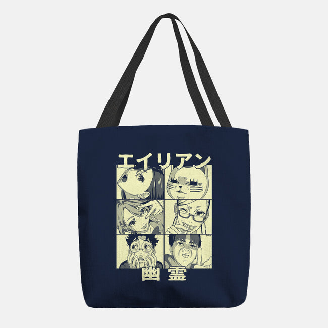 Aliens Ghosts-None-Basic Tote-Bag-Andriu