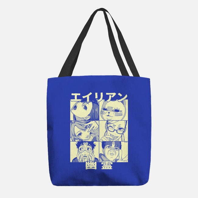 Aliens Ghosts-None-Basic Tote-Bag-Andriu