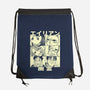 Aliens Ghosts-None-Drawstring-Bag-Andriu