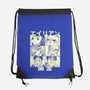 Aliens Ghosts-None-Drawstring-Bag-Andriu