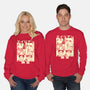Aliens Ghosts-Unisex-Crew Neck-Sweatshirt-Andriu