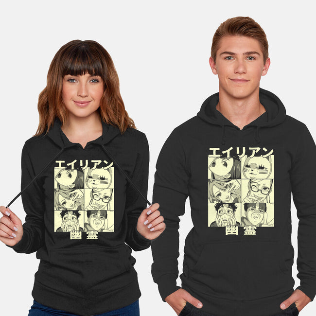 Aliens Ghosts-Unisex-Pullover-Sweatshirt-Andriu