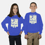 Aliens Ghosts-Youth-Crew Neck-Sweatshirt-Andriu