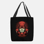 Crimson Devil-None-Basic Tote-Bag-Astrobot Invention