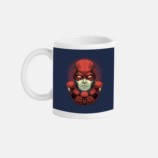 Crimson Devil-None-Mug-Drinkware-Astrobot Invention