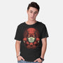 Crimson Devil-Mens-Basic-Tee-Astrobot Invention