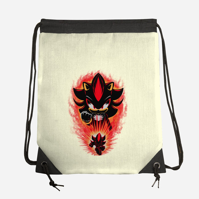 Shadow Of Chaos-None-Drawstring-Bag-rmatix