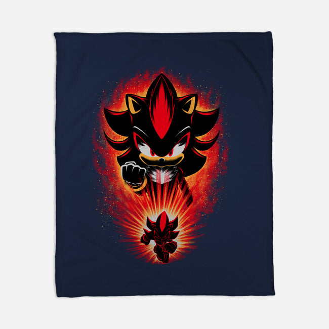 Shadow Of Chaos-None-Fleece-Blanket-rmatix