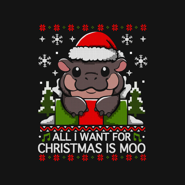 All I want For Christmas Is Moo-Youth-Crew Neck-Sweatshirt-Vallina84