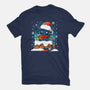 Dragon Santa Claus-Mens-Heavyweight-Tee-Vallina84