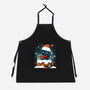 Dragon Santa Claus-Unisex-Kitchen-Apron-Vallina84