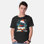 Dragon Santa Claus-Mens-Basic-Tee-Vallina84