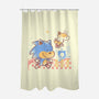 Snoopic And Woodtails-None-Polyester-Shower Curtain-naomori