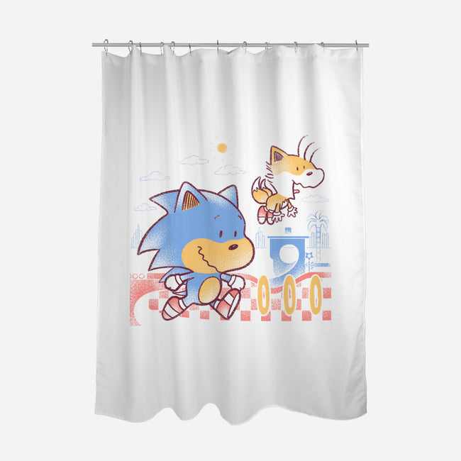 Snoopic And Woodtails-None-Polyester-Shower Curtain-naomori