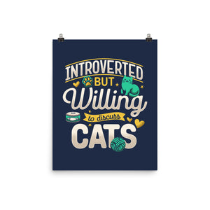 Introverted But Willing To Discuss Cats