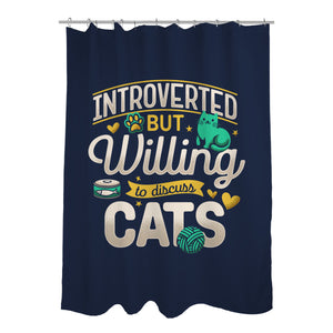 Introverted But Willing To Discuss Cats