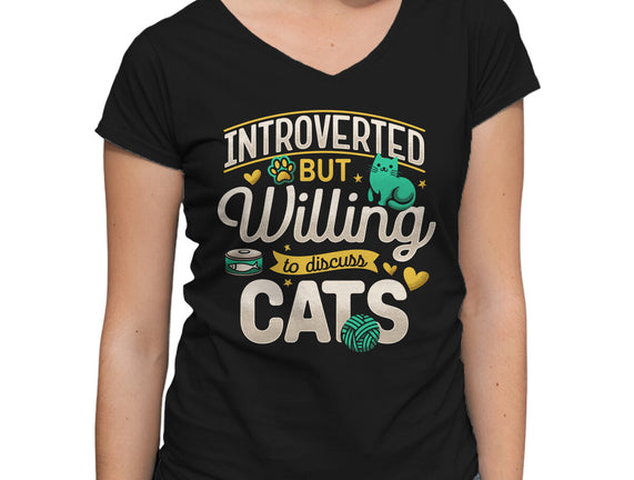 Introverted But Willing To Discuss Cats