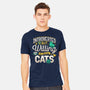 Introverted But Willing To Discuss Cats-Mens-Heavyweight-Tee-Herk Up Tees