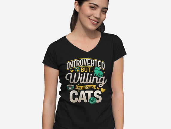 Introverted But Willing To Discuss Cats