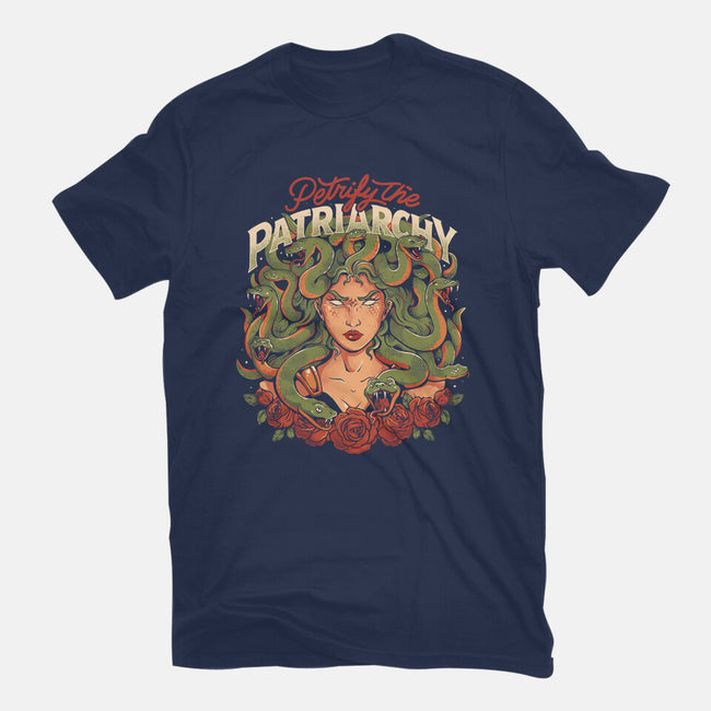 Petrify The Patriarchy-Mens-Basic-Tee-eduely