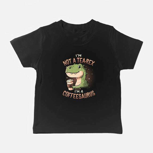 Coffeesaurus-Baby-Basic-Tee-koalastudio