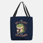 Coffeesaurus-None-Basic Tote-Bag-koalastudio