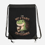 Coffeesaurus-None-Drawstring-Bag-koalastudio