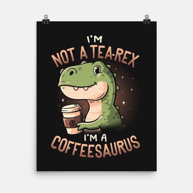 Coffeesaurus-None-Matte-Poster-koalastudio