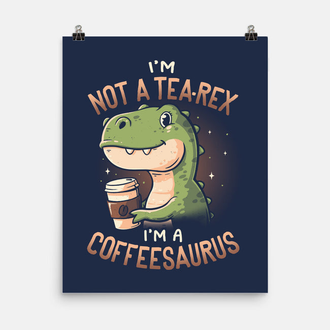 Coffeesaurus-None-Matte-Poster-koalastudio