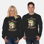 Coffeesaurus-Unisex-Crew Neck-Sweatshirt-koalastudio