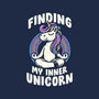 Finding My Inner Unicorn-None-Fleece-Blanket-koalastudio