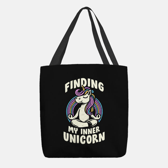 Finding My Inner Unicorn-None-Basic Tote-Bag-koalastudio