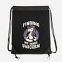 Finding My Inner Unicorn-None-Drawstring-Bag-koalastudio