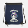 Finding My Inner Unicorn-None-Drawstring-Bag-koalastudio