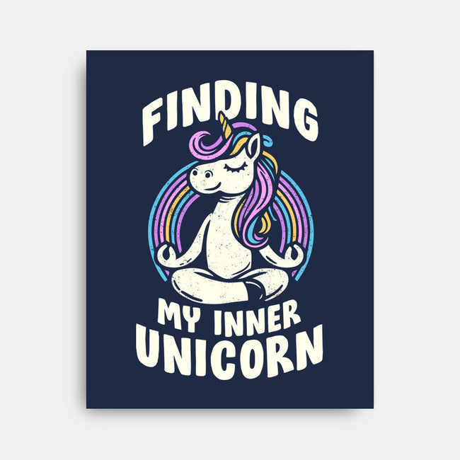 Finding My Inner Unicorn-None-Stretched-Canvas-koalastudio