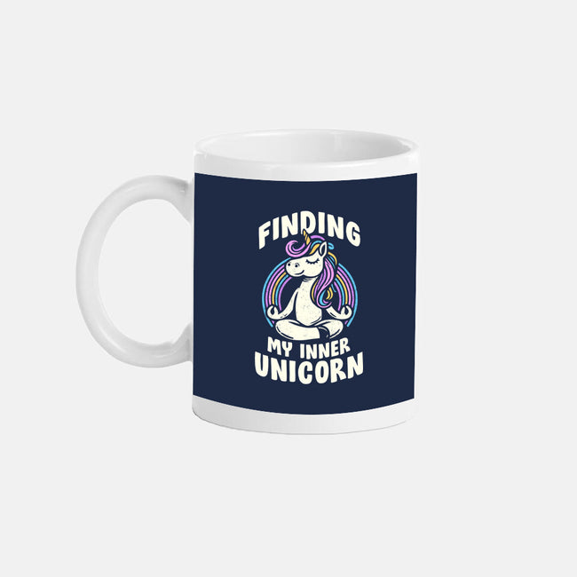 Finding My Inner Unicorn-None-Mug-Drinkware-koalastudio