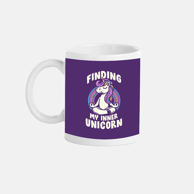 Finding My Inner Unicorn-None-Mug-Drinkware-koalastudio