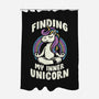 Finding My Inner Unicorn-None-Polyester-Shower Curtain-koalastudio